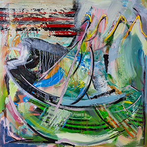 At Sea - Oil paint on canvas - 2018